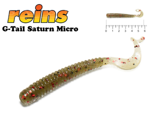 Силикон Reins G-Tail Saturn Micro 2,0" 025 Watermelon Red